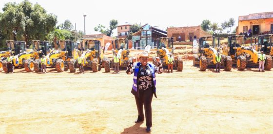 Driving Development Forward: Governor Wavinya Ndeti Commissions New Road Equipment to Transform Machakos Infrastructure